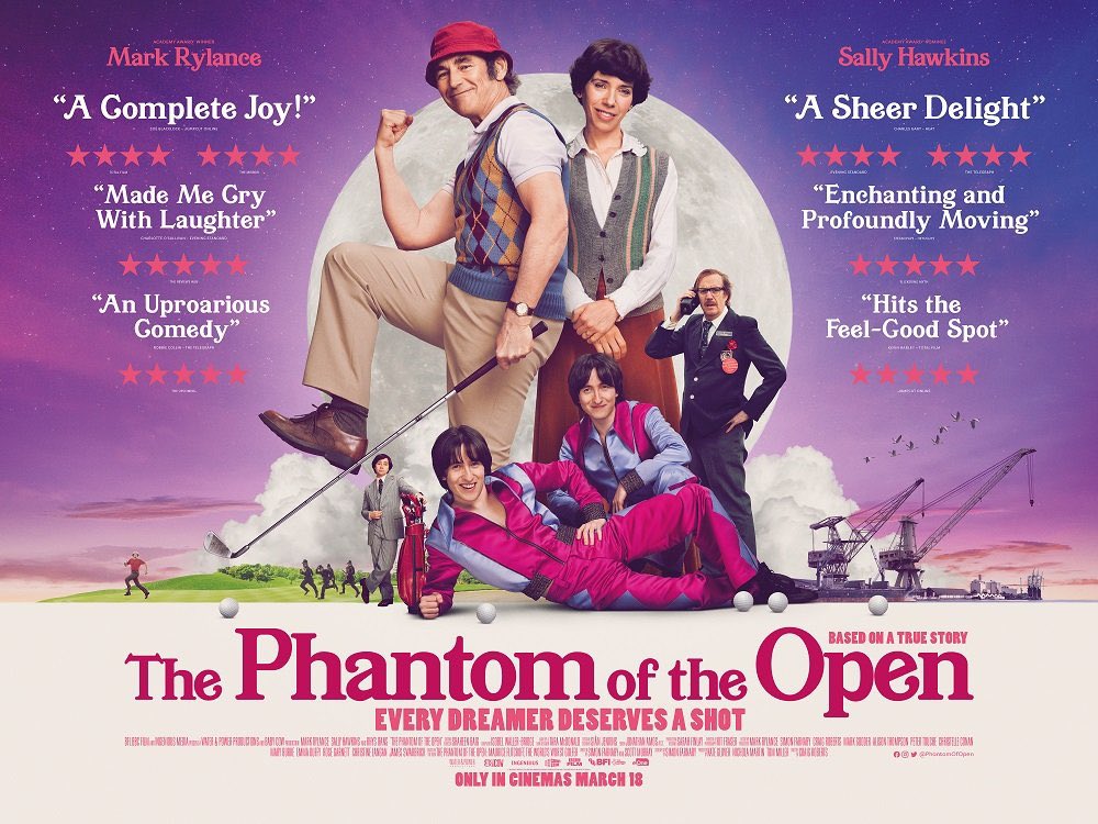 Loving the rave reviews that “The Phantom of the Open” is getting. In cinemas now #soundpost