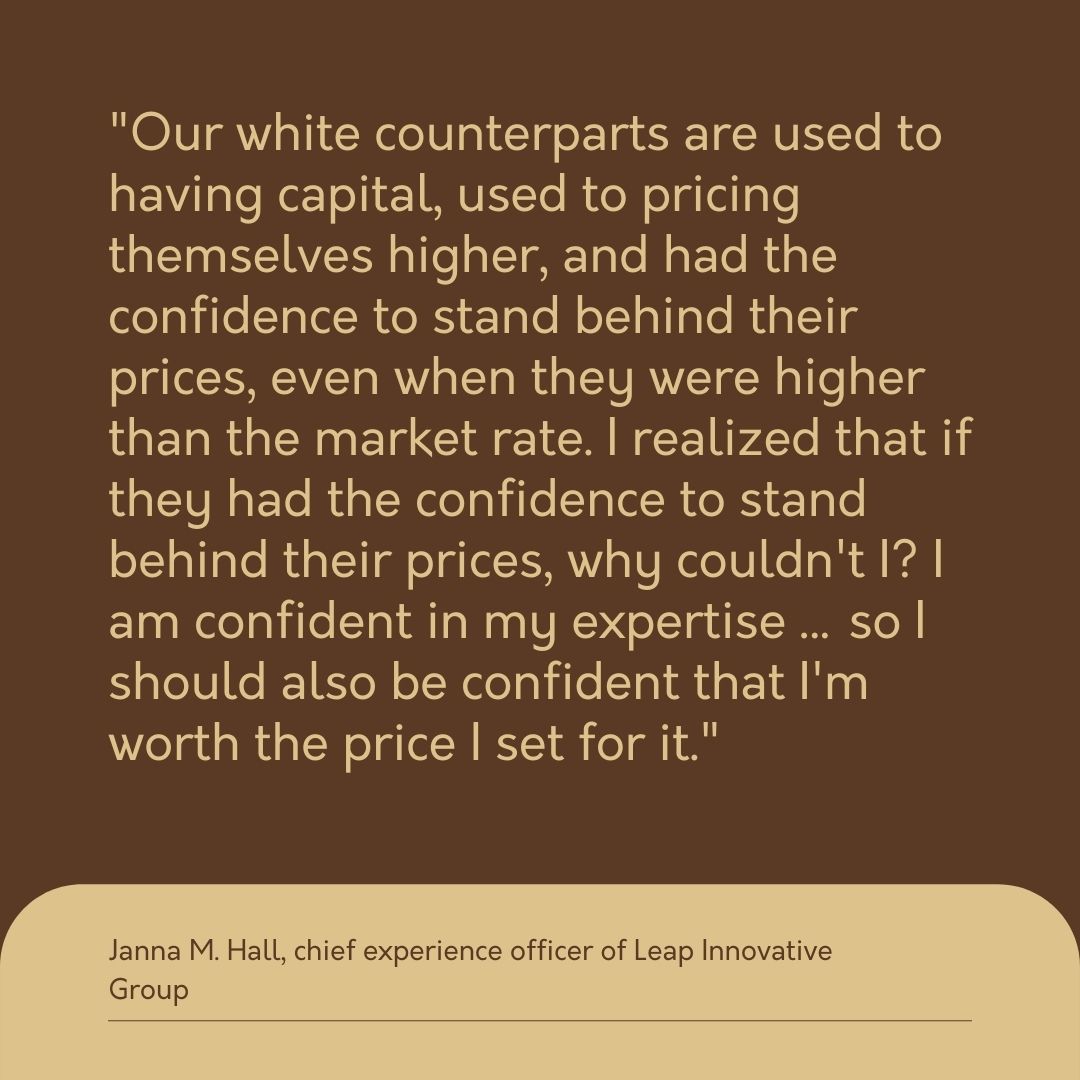 MiOwnedBusiness's tweet photo. After lowballing her rates for a long time, Hall eventually realized that the relationship African Americans have with money on a cultural level differs from white business owners, creating a splintered understanding of worth.

Read more: https://t.co/l6A0LM4Ac6 https://t.co/wJA16IhHGH