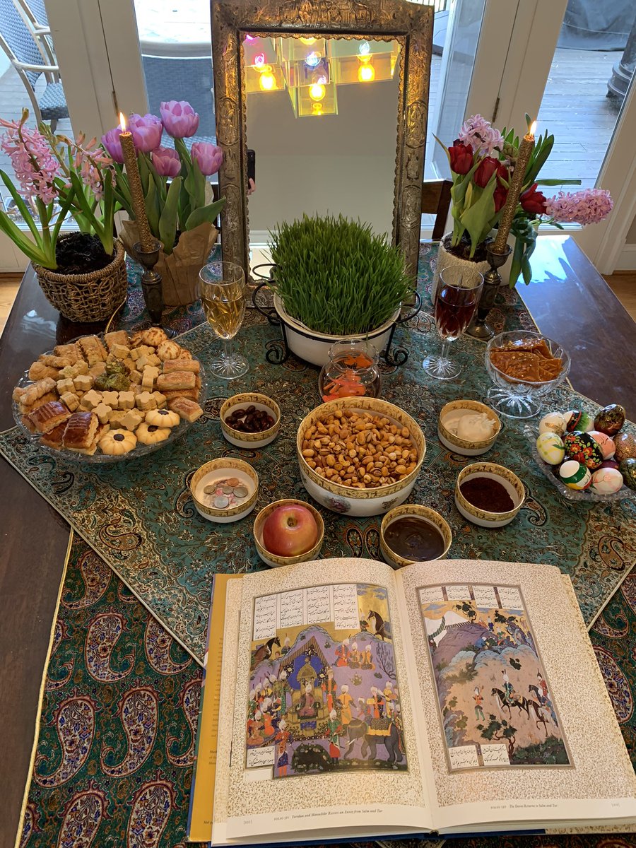 Happy #Nowruz #PersianNewYear #VernalEquinox #SpringEquinox symbol of rejuvenation and new beginnings. Wish you and your loved ones a happy, healthy, and prosperous year! #NowruzMubarak