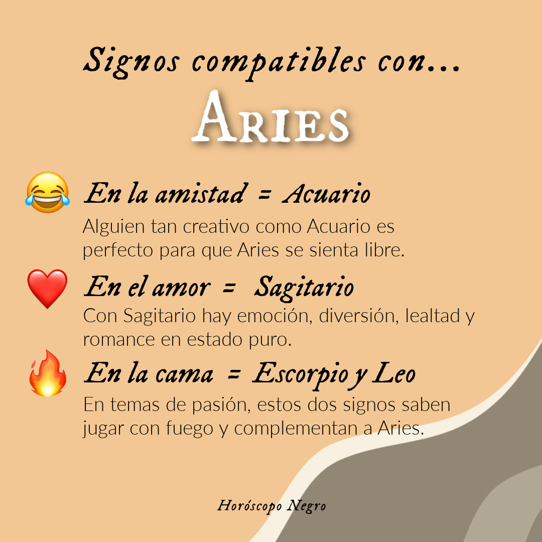 aries_hn's tweet photo. Signos compatibles con #Aries ✨🔮✨ #horoscoponegro https://t.co/orUYxsqVKu