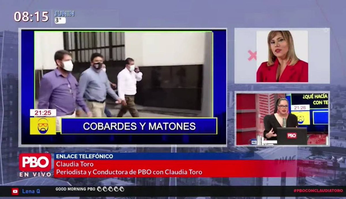 PBOPeru's tweet photo. #ClaudiaToroNoEstaSola | Amenaza de muerte contra Claudia Toro

PBO con Judy Rodríguez - Programa completo aquí: https://t.co/ih0wAC2s5d https://t.co/eFP6DsiHnq