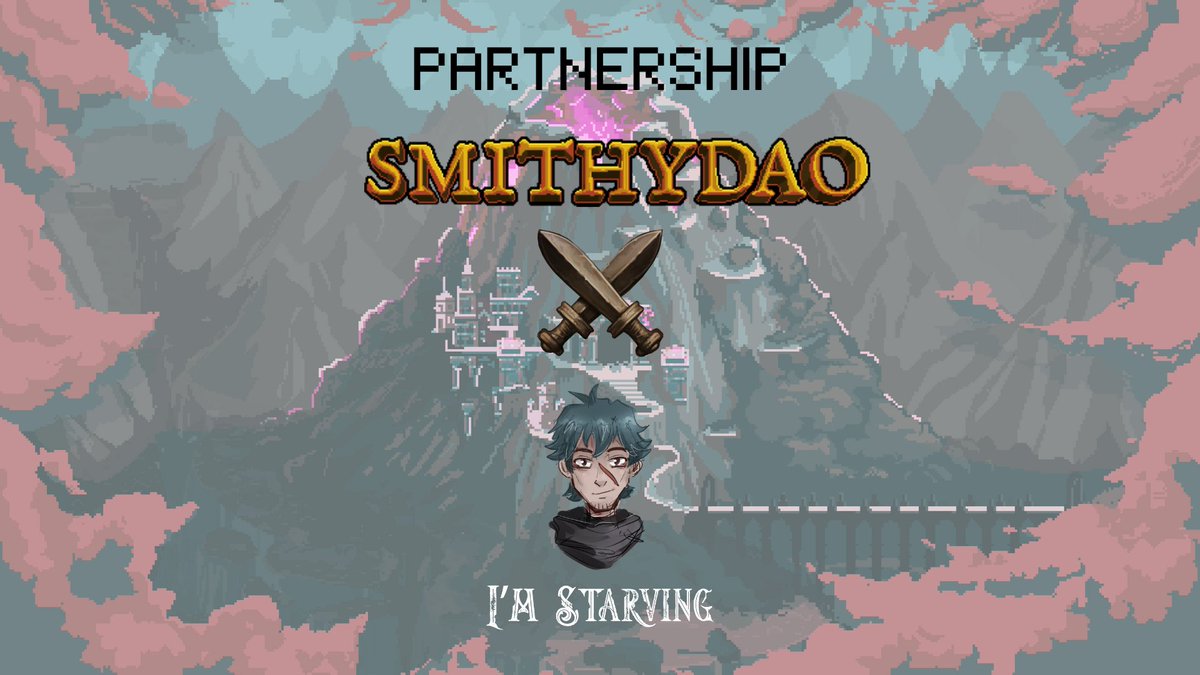 SmithyDAO X IMSTARVING

Win 25 WL spots for <a href="/ImStarvingNFT/">I'm Starving (🍜, 🍣)</a> 

1️⃣ Follow <a href="/SmithyDAO/">Smithonia</a> <a href="/SmolWeapons/">SmolWeapons - SmithyDAO</a> &amp; <a href="/ImStarvingNFT/">I'm Starving (🍜, 🍣)</a>  
  
2️⃣ ❤️, RT, Tag 3 friends

3⃣ Join our discord 

⏰ 24 h
