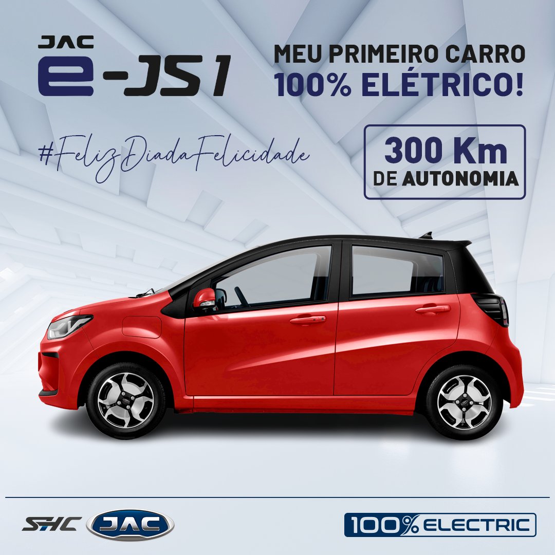 A felicidade de não abastecer em um posto de combustível⛽

Está cansado de parar no posto e quer economizar?

O JAC E-JS1 é o veículo com menor custo por km rodado do país: por apenas R$ 18,00 você consegue carregar completamente a bateria.