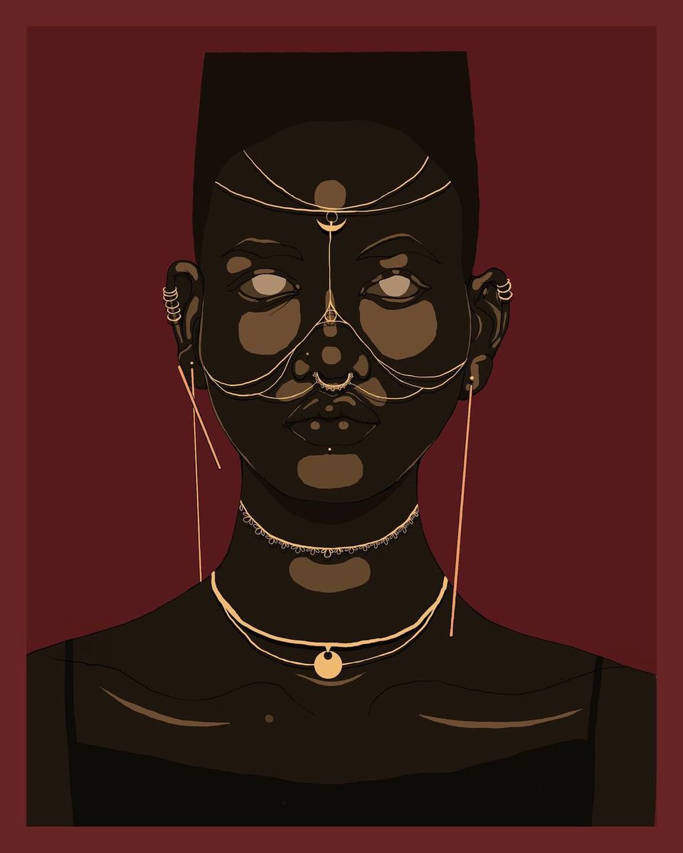 seaweedsword's tweet photo. ‘Gaze’ 

#illustration #photoshop #procreate #decoration #southafricanillustrator https://t.co/Hv8zIHdTbq