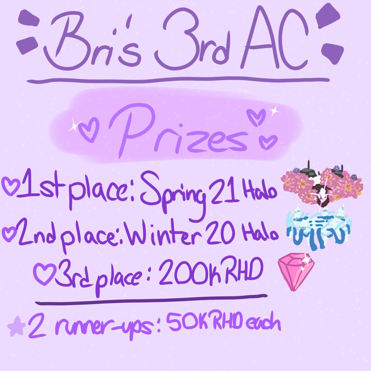~💜Bri’s Halo Art Contest💜~ I’m happy to announce that I will be hosting my third ever art contest!! All info is in the pictures below or in the thread! End date: May 28th, 2022
