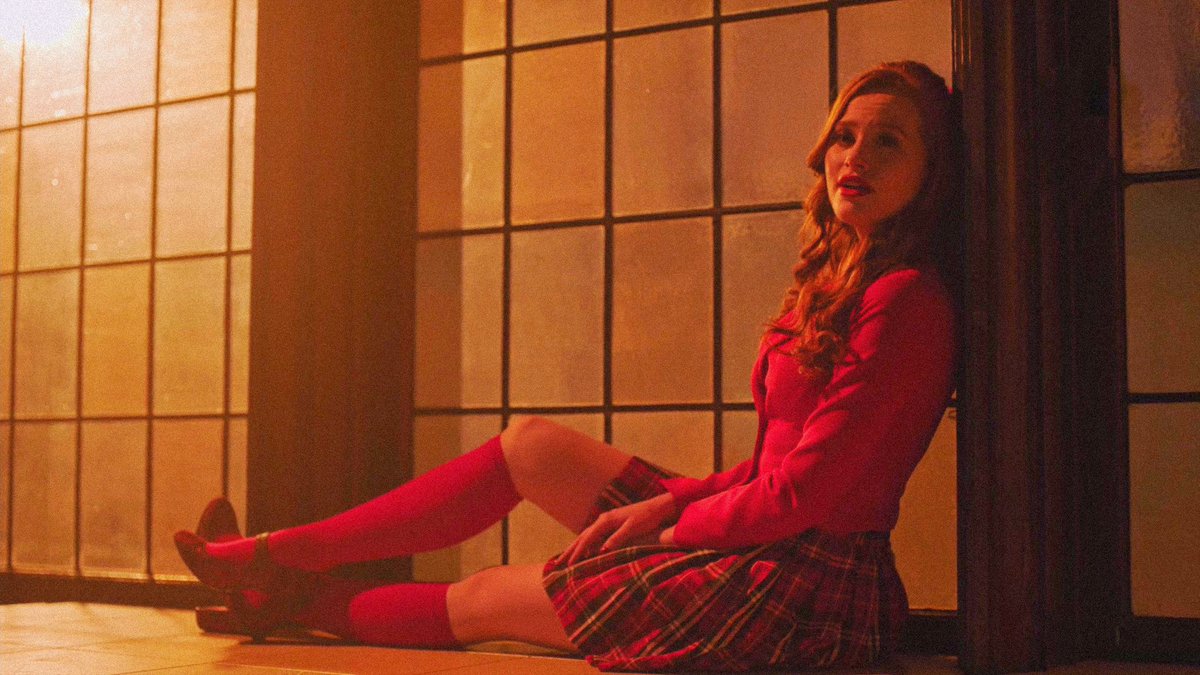 fated2you's tweet photo. Happy 3 year anniversary to Heathers. Probably the best musical Riverdale has done. It’s so fun, the music is great, and it’s just a really entertaining episode. The costumes, storyline, musical numbers were all perfect. Can watch this ep all the time and still really enjoy it! https://t.co/OwIdNJA4T6