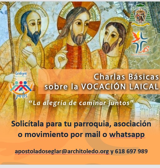 Esta semana estaremos en:
Lunes 21 marzo: Puebla de Almoradiel
Miércoles 23 marzo: Villacañas
Sábado 26 de marzo: Miguel Esteban
#LaAlegríadeCaminarJuntos <a href="/architoledo/">Archidiócesis de Toledo</a> 
Todavía puedes solicitar tu charla para movimiento o parroqua #VocacionLaical 👇👇👇👇