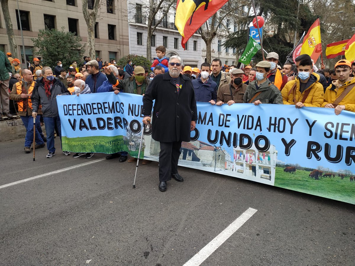 ContigoSD's tweet image. Hoy nuestros compañeros de Contigo Guadalajara Provincia  han estado en la manifestación de Madrid de los agricultores y el mundo rural. Encabezados por el compañero Antonio Alvarez Herranz de Contigo El Casar-Mesones   y Presidente del Comité de cuentas del partido.