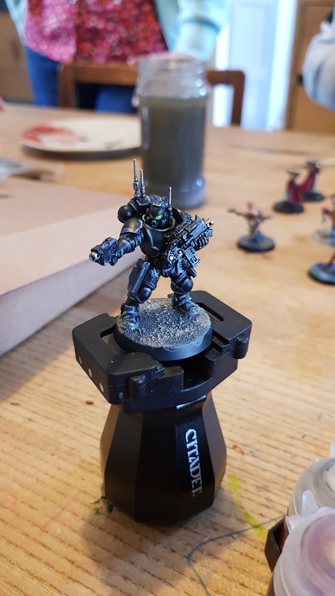 jowface1990's tweet photo. Finally finished the first of my Kill Team #Warhammer40k #WarhammerCommunity #deathwatch https://t.co/FeQcgQfBWA
