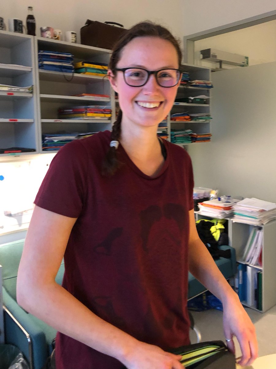 GPCR_ucph's tweet photo. On Thursday, March 17th, Lisa Reinmuth defended her Master Thesis on ligand-binding pockets in GPR183, another great collaboration between Lab. For Molecular Pharmacology and CBMR, co-supervised by Thomas Frimurer and Michael Luckman #GPCR #GPR183 #pharmacology @UCPH_health https://t.co/2FoIifMIq2