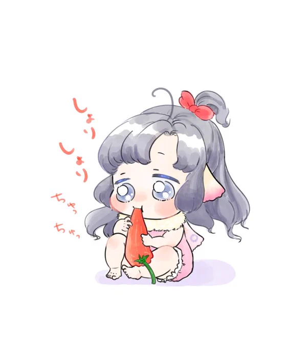 TLのモス羨のあかちゃんがかわいくて…髪の毛悩んだ〜🤦💦💕 