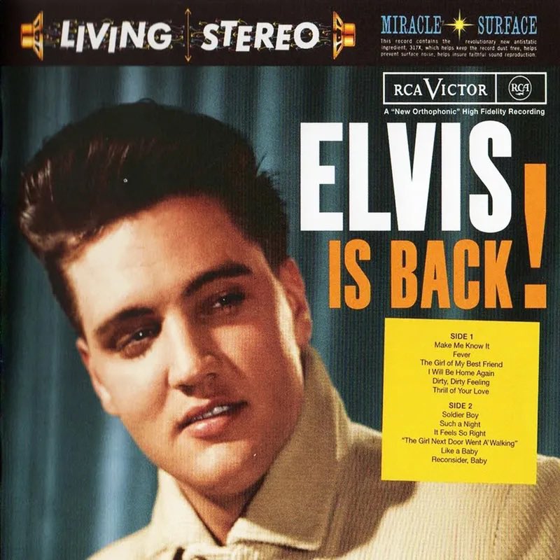 Today in 1960, #ElvisPresley records #MakeMeKnowIt & #SoldierBoy, in his 1st studio session of the ’60s.

Honorably discharged from the Army, #Elvis hit the ground running with some of the finest music of his life.

The songs recorded today appeared on the masterful #ElvisIsBack!