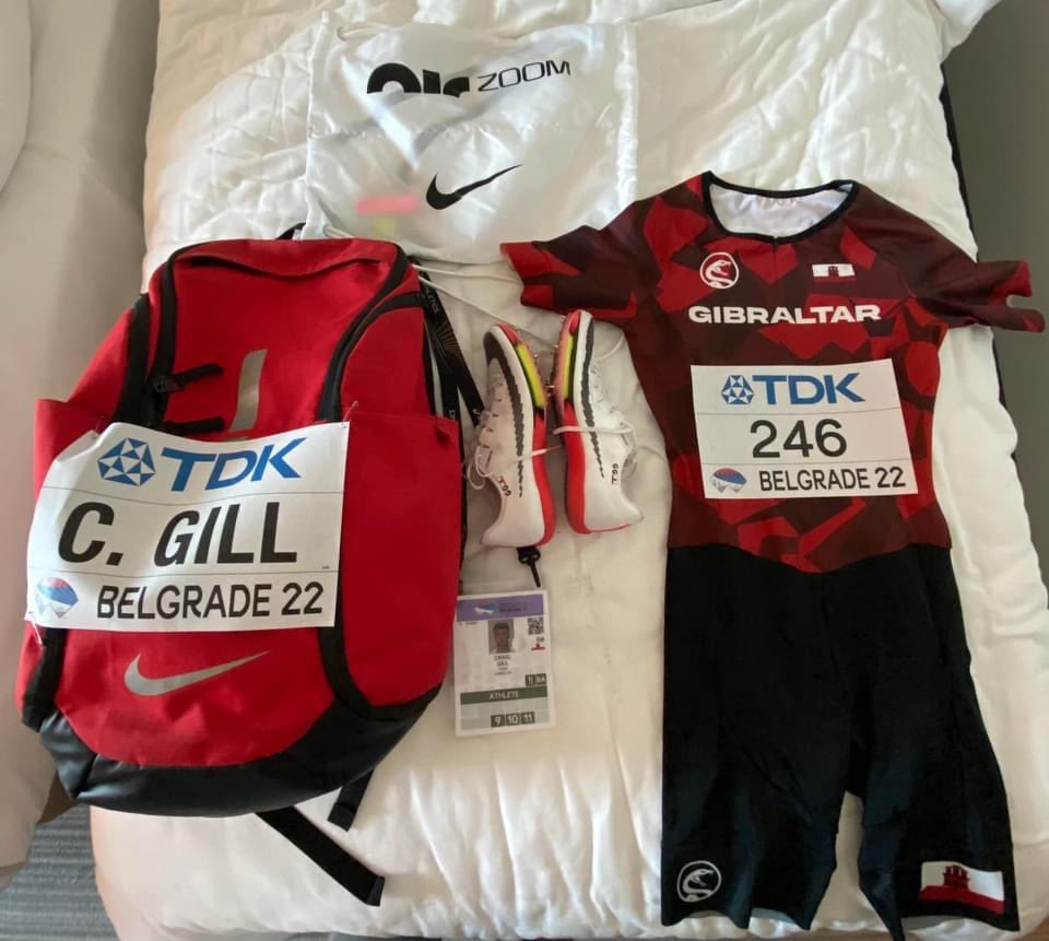 athleticslj's tweet photo. Congratulations to @PrestonHarriers Craig Gill who made his debut at the World Indoor Champs Belgrade representing his home country Gibraltar he was rewarded with a PB &amp; U23 National Record in the 60m. This bodes well for the Commonwelath Games in the summer.
@MAMBA_Apparel https://t.co/m5wgTn76f3