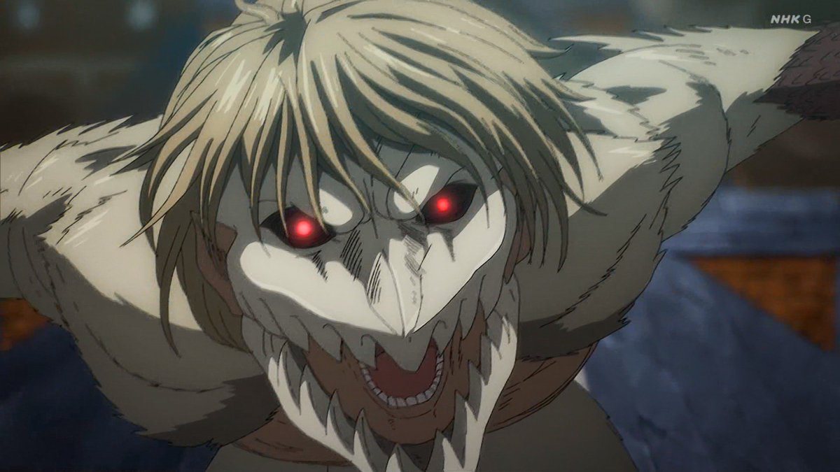 agustdnini's tweet photo. EL TITAN DE FALCO, VEAN QUE INCREÍBLE Y LA ANIMACIÓN >>>>
#ShingekiNoKyojin https://t.co/DzUEX8pIdI