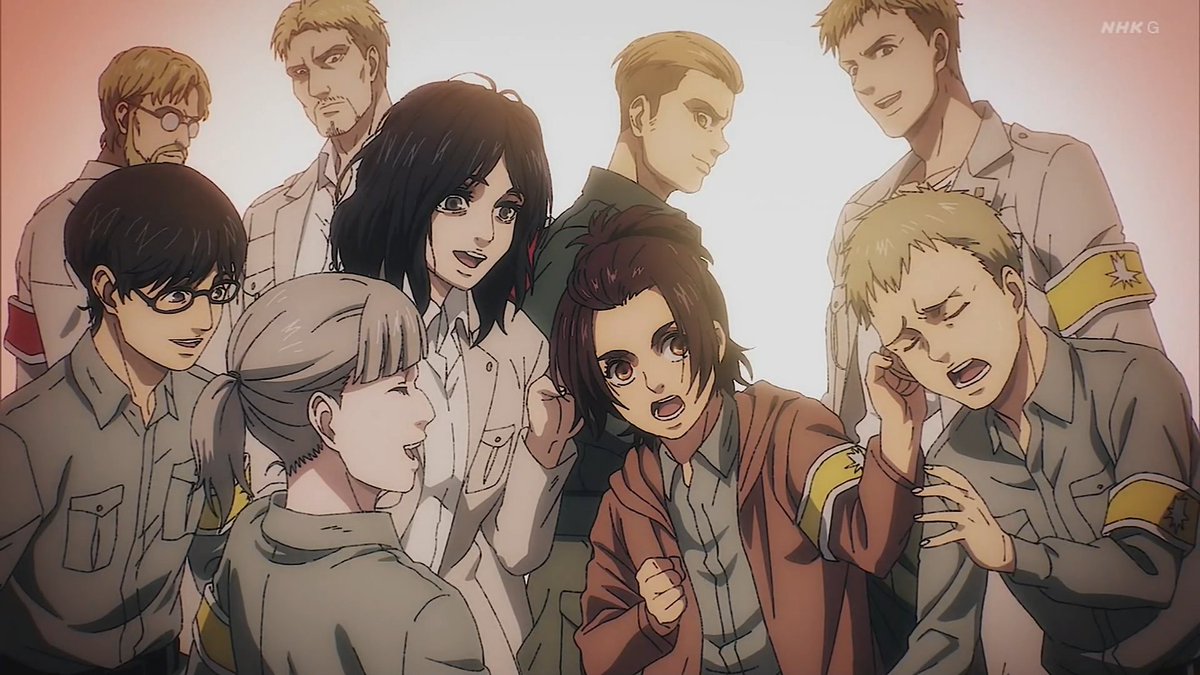 kirschteinhelos's tweet photo. @galIirei porco was animated this ep !! https://t.co/z3TQiaVggC