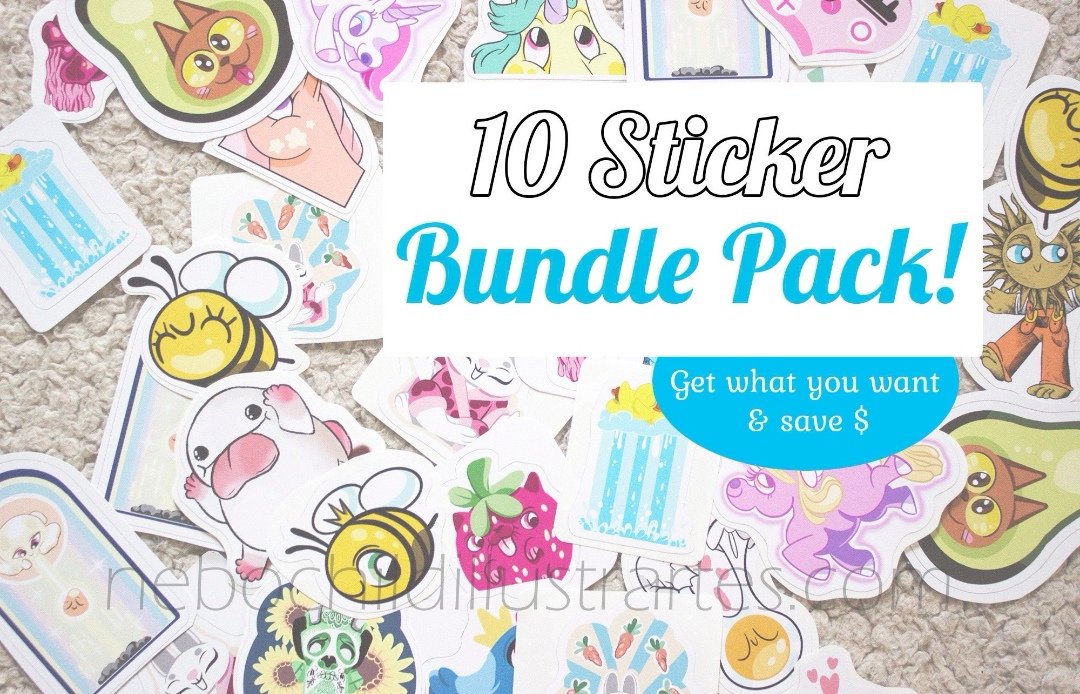 NeboChildArt's tweet image. HOW TO CHOOSE YOUR 6 STICKERS
1. Be sure to visit the main Nebo Child Illustrates shop at; etsy.com/ca/shop/NeboCh…
Free Canadian Shipping
#stickers #stickerbundle #stickersale #customize #cutestickers #journalstickers #laptopstickers #waterbottlestickers #plannerstickers #kawaii