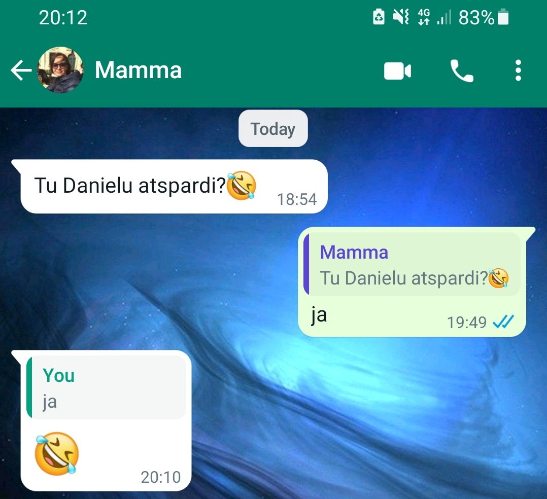 laukupiens's tweet image. labi zinat ka mana mamma nav snitch