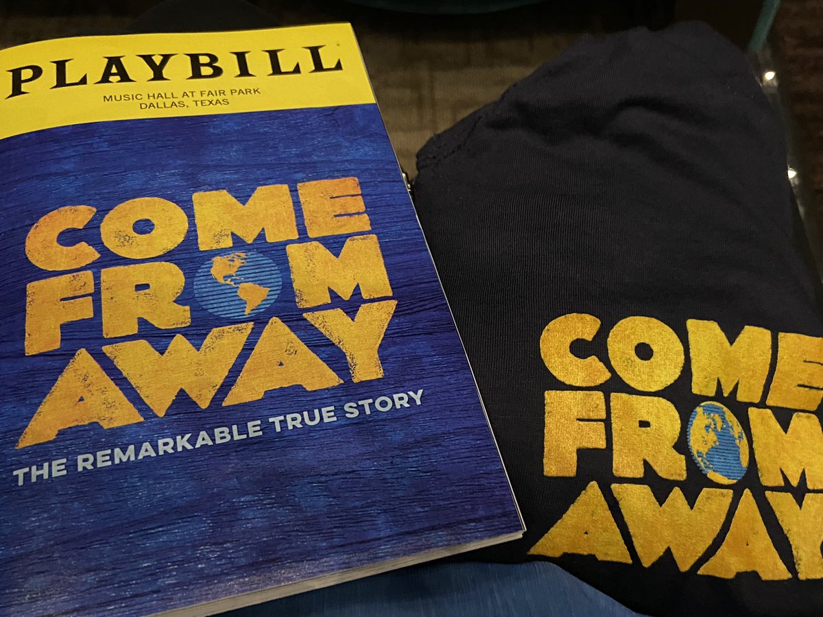 adele_oreilly's tweet photo. @wecomefromaway Excited to finally see in person. My sis was a “Come From Away” passenger. ❤️❤️❤️❤️ https://t.co/BWI9LtnX3k