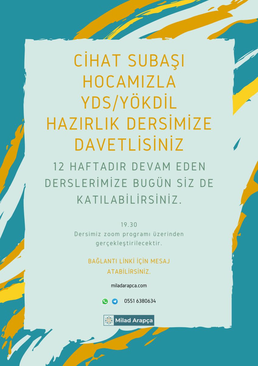 Dersimize bekleriz ✨ <a href="/Cihatsubasi1/">Cihat Subaşı</a>