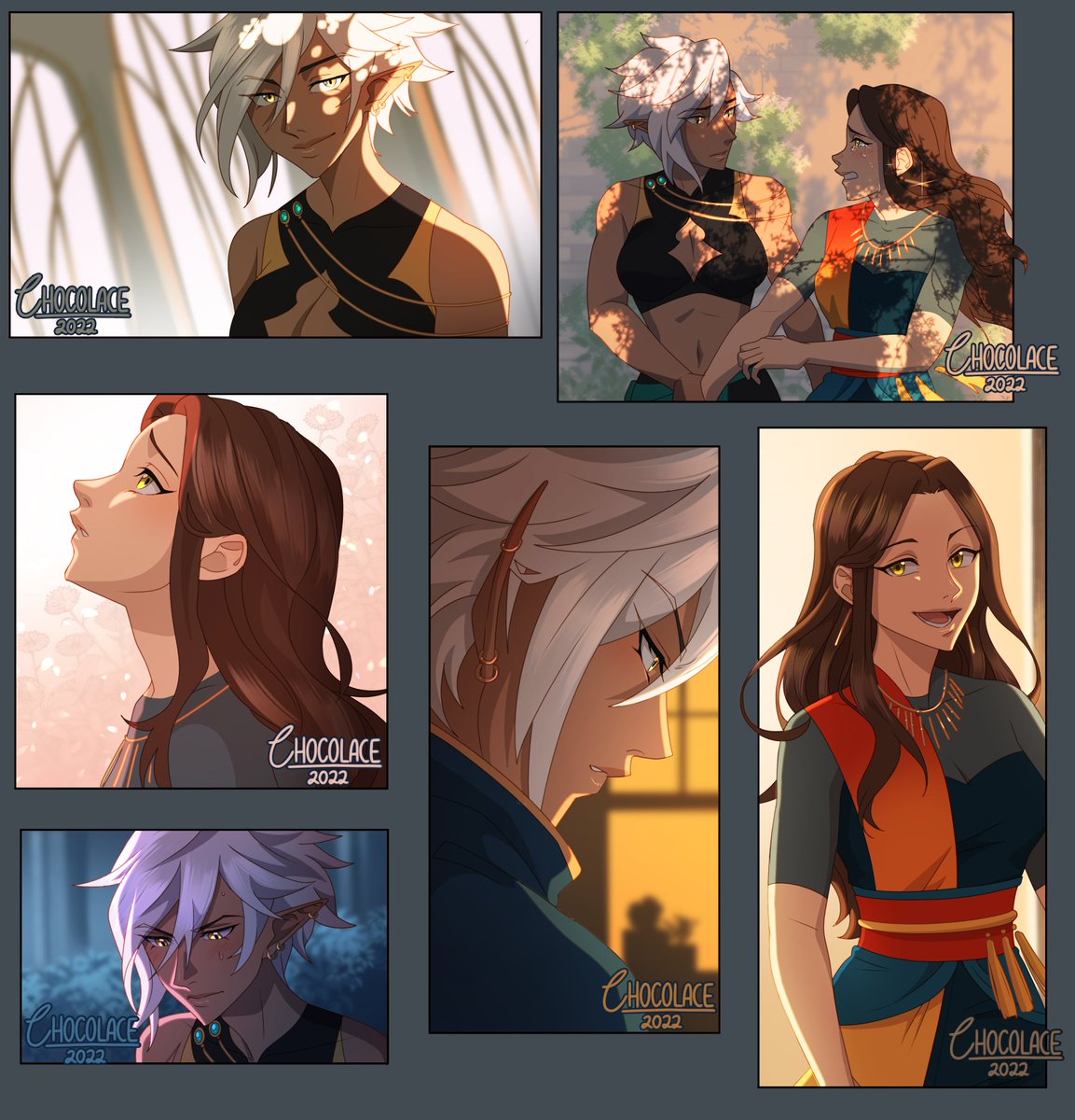 cchocolace's tweet photo. New GL fantasy anyone? Release TBA. #WebtoonCanvas #WEBTOON https://t.co/HeIUIBYljq