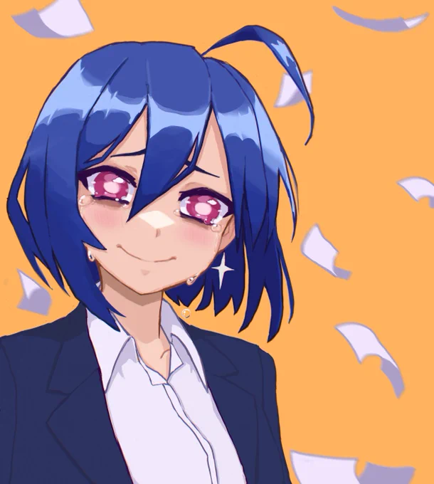 "I'm fine...!" 
