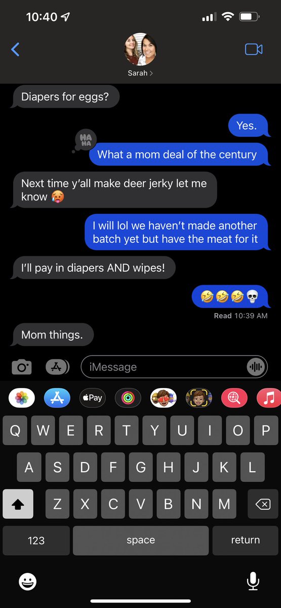 katgil10's tweet photo. What @SarahYow0627 and I’s friendship has come to 🤣🤣 exchanging free range eggs for diapers 💀 https://t.co/NnUA2GOEkK