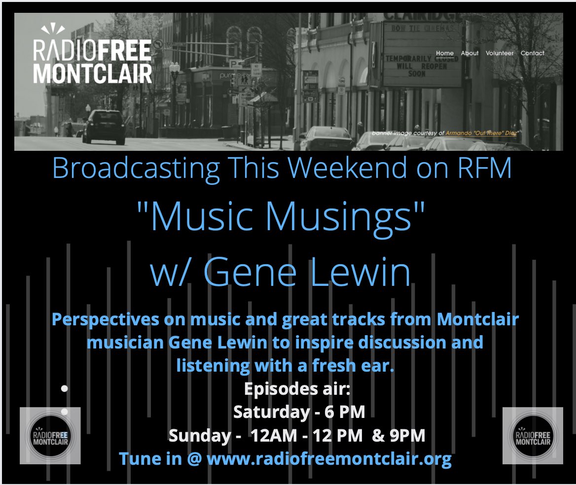 Radio Free Montclair tweet media