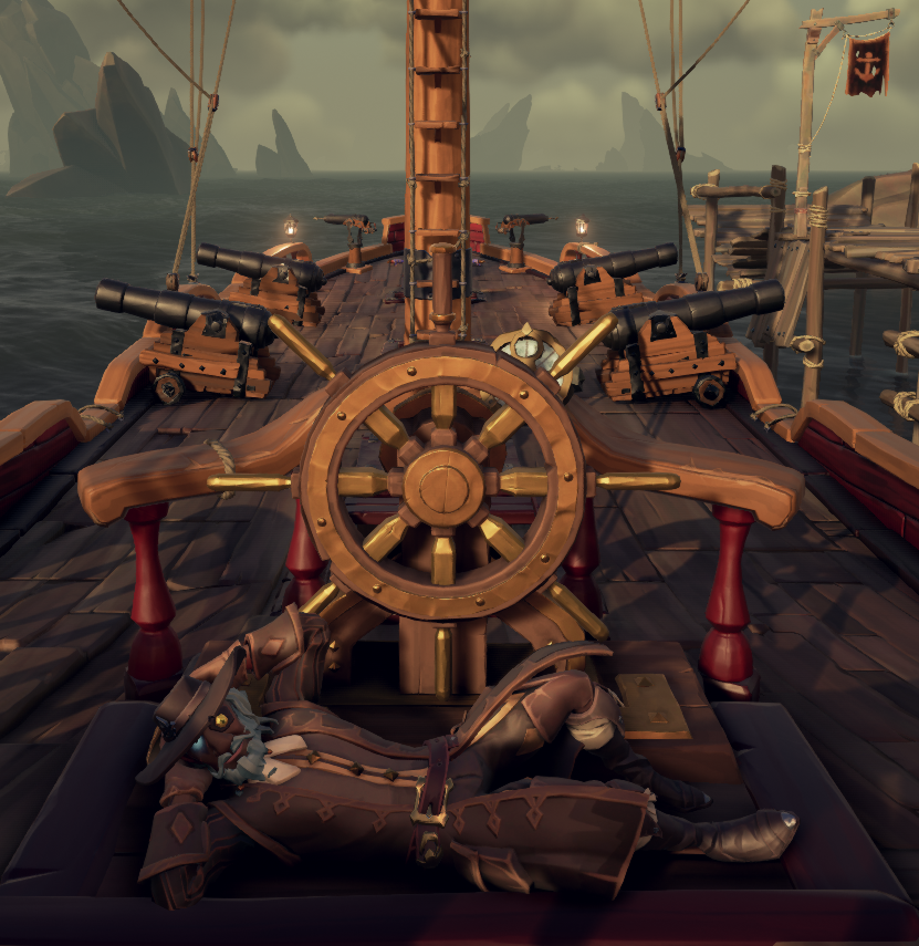 SoTPortugal's tweet photo. Ahoy Piratas!
Neste 4º Aniversário do @SeaOfThieves, eles tem uma prenda especial para ti!
Basta abrires o jogo para receber este Leme Dourado.
Rápido, tem só até dia 21 de Março para o receber!
#SeaOfThieves #SOTGame #BeMorePirate https://t.co/nTrDIFAqza