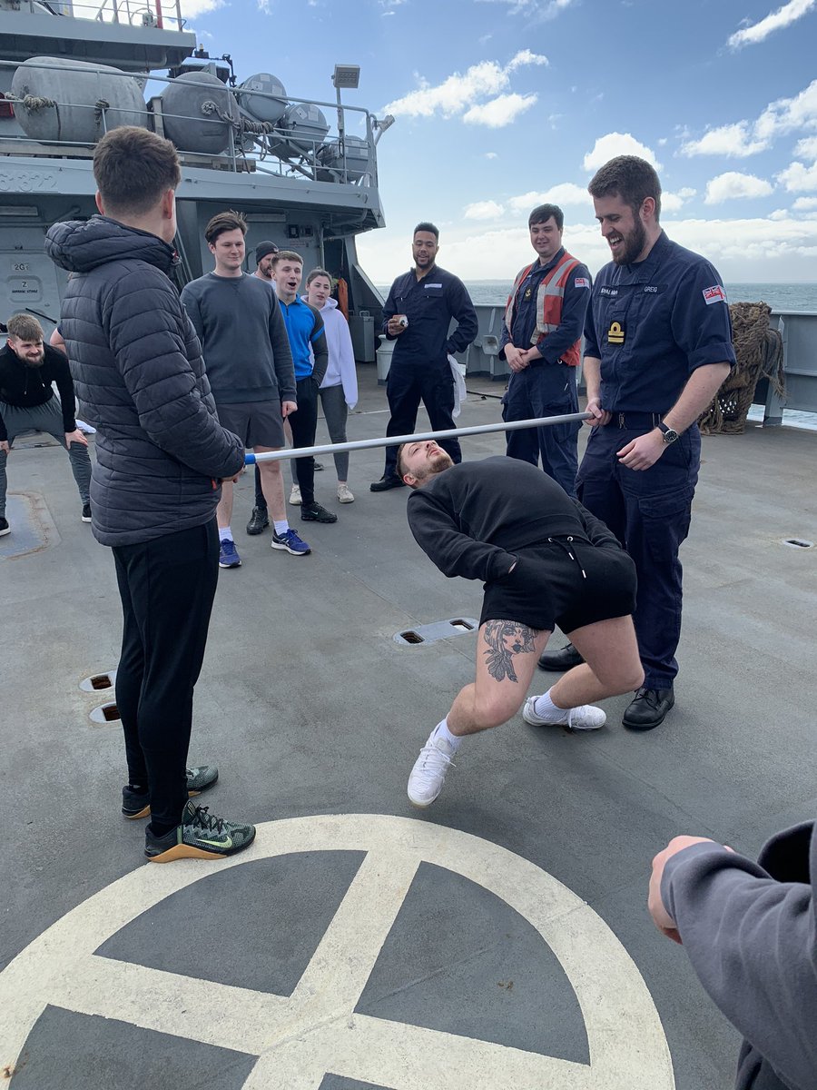 hms_tyne's tweet photo. When we’re not busy on national tasking we challenge ourselves in other ways! Congrats to the stokers team who won our TYNE sports day #NavyFit https://t.co/RlYEHueeK4