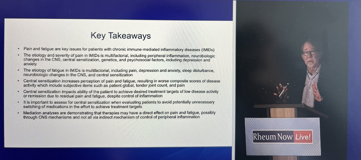 Learning so much this weekend at @rheumnow. Great talks this am on psoriatic disease for rheumatologists and on hot topics in rheumatology featuring adults with JIA, pain, and central sensitization in rheumatic disease. #RNL2022