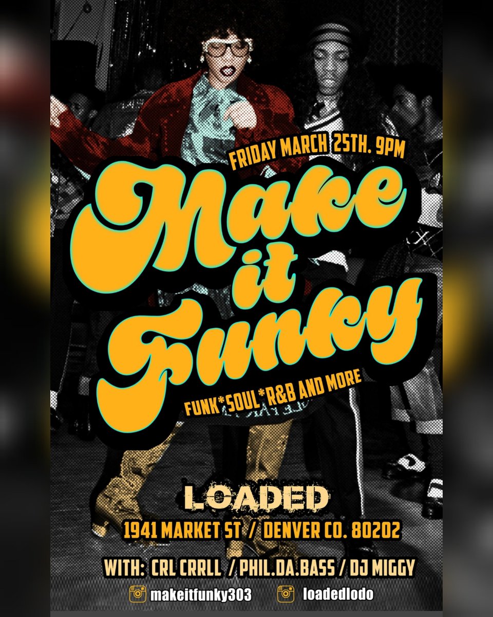 This Friday no cover/9pm