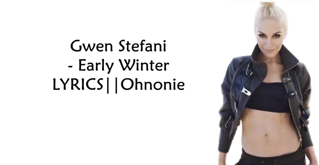 SHEFANI_News's tweet photo. Gwen Stefani - 'Early Winter' - Lyric Version (Single:01.18.2008/Album:'The Sweet Escape' 12.01.2006) (v2) (07.15.2019) @gwenstefani @blakeshelton #Shefani #Gwake https://t.co/XGSfhMkkn0 https://t.co/BWGXL6h2nd