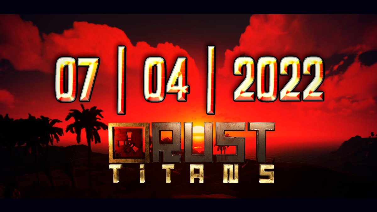 RustTitans's tweet photo. ☢️☣️🔥⚠️SE ACERCA LA FECHA ⚠️🔥☣️☢️

HAY QUE SEGUIR TRABAJANDO PERO YA QUEDA NADA PARA QUE COMIENZE EL EVENTO Y ESPERAMOS QUE LO REVIENTE 

🔥🔥A FUEGO GENTE🔥🔥

#RUST #RUSTTITANS #STREAMERS #TWITCH 👀 https://t.co/Wo3HVbqZiR
