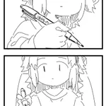 ペンタブが反応しないと思ったら…油性ペンで描いていた…w