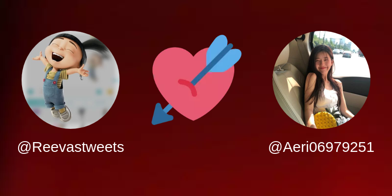 Reevastweets's tweet photo. My Twitter Crush is: @Aeri06979251

Find yours at https://t.co/3yYrjZ9jua

⠀ https://t.co/JZ0NHEhtai