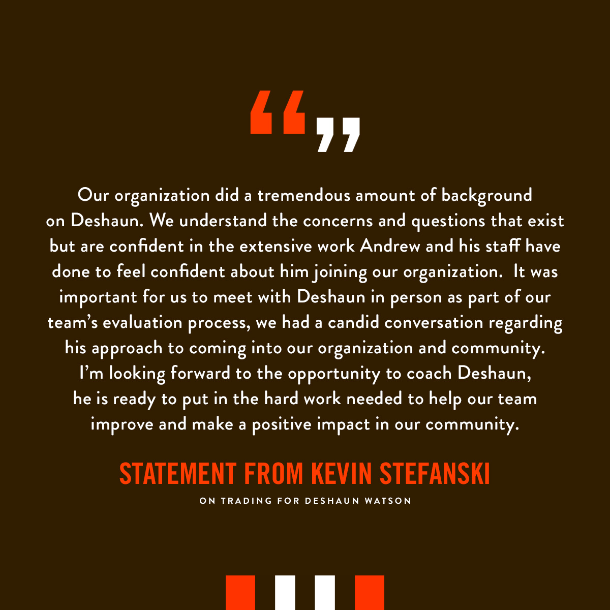 Cleveland Browns tweet media