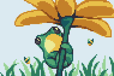 pixe_lesma's tweet photo. Happy frog day everyone!! 🥺 🐸
#pixelart #ドット絵 https://t.co/JYHnUWl0Ih