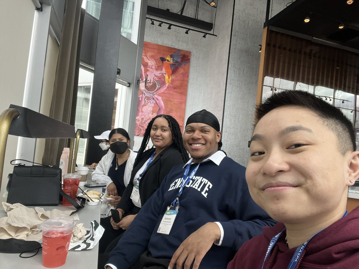 malcolmdeandre1's tweet photo. Day 2 of @NASPAUSC and we’re kicking it off in the best way…CAFFEINE! #Starbucks #NASPAUSC22 #NASPA22 https://t.co/b5zhUGAGog