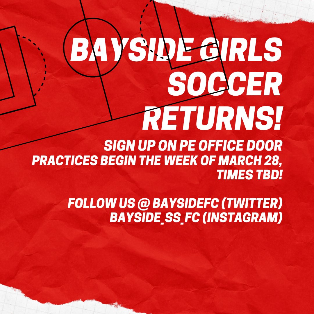 BaysideFC's tweet photo. Big News Bayside!  @bssnews https://t.co/yiCp9fF36h