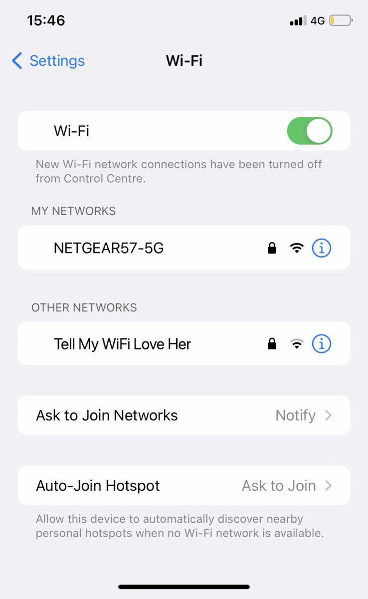 UKAirband's tweet photo. A #wifi router doesn’t just allow you to connect #wirelessly to the #internet, it’s also the perfect way to send messages to loved ones… (apparently) 🤣
Come on then, what have you named yours? 👀
#wifinames #wifirouter #routername #internetfun #morethanarouter #sundayfunday https://t.co/muWzvAwhDC