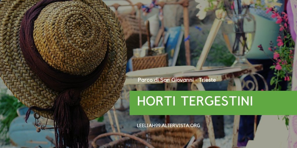 leeliah's tweet photo. Evviva! A Pasqua tornano gli #HortiTergestini al @ParcoSGiovanni 😍🥰😍
https://t.co/7tbj626vsK https://t.co/LSYZi0YnJL