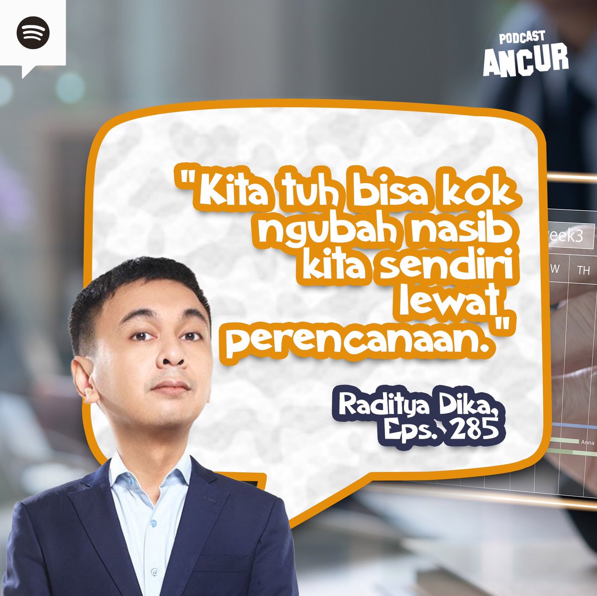 PodcastAncur's tweet photo. Yuk pelan-pelan ngubah nasib biar bisa cuan cuan cuan lewat perencanaan di dunia persahaman. 

Ancurlicious punya rencana apa nih? Biar bareng2 kita aminin siapa tau langsung kejadian.

#PodcastAncur https://t.co/SeZ2p4ONwu