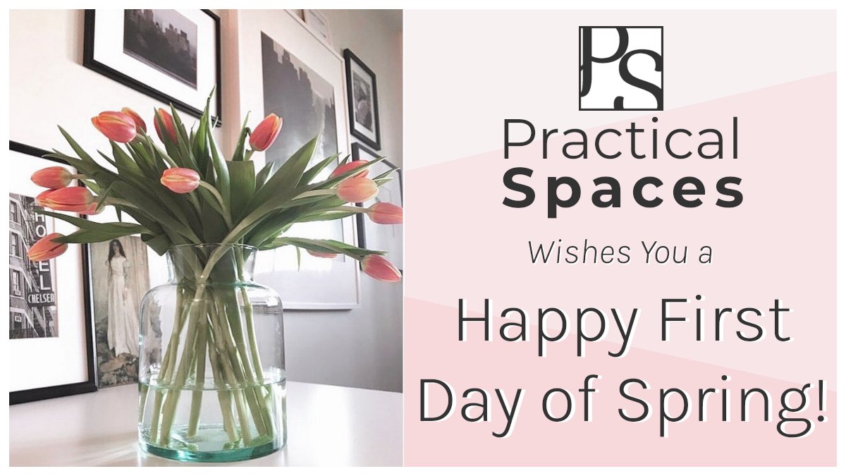 PracticalSpaces's tweet photo. Don't be discouraged by the weather! That spring feeling is on it's way!☀️

Spring cleaning is about shedding past burdens &amp; getting ready for a new season of sunshine &amp; action.

Consider the help of organizing strategists (that's us!) for the projects weighing you down! 💐 #Yeg https://t.co/3z4yYxIw7j