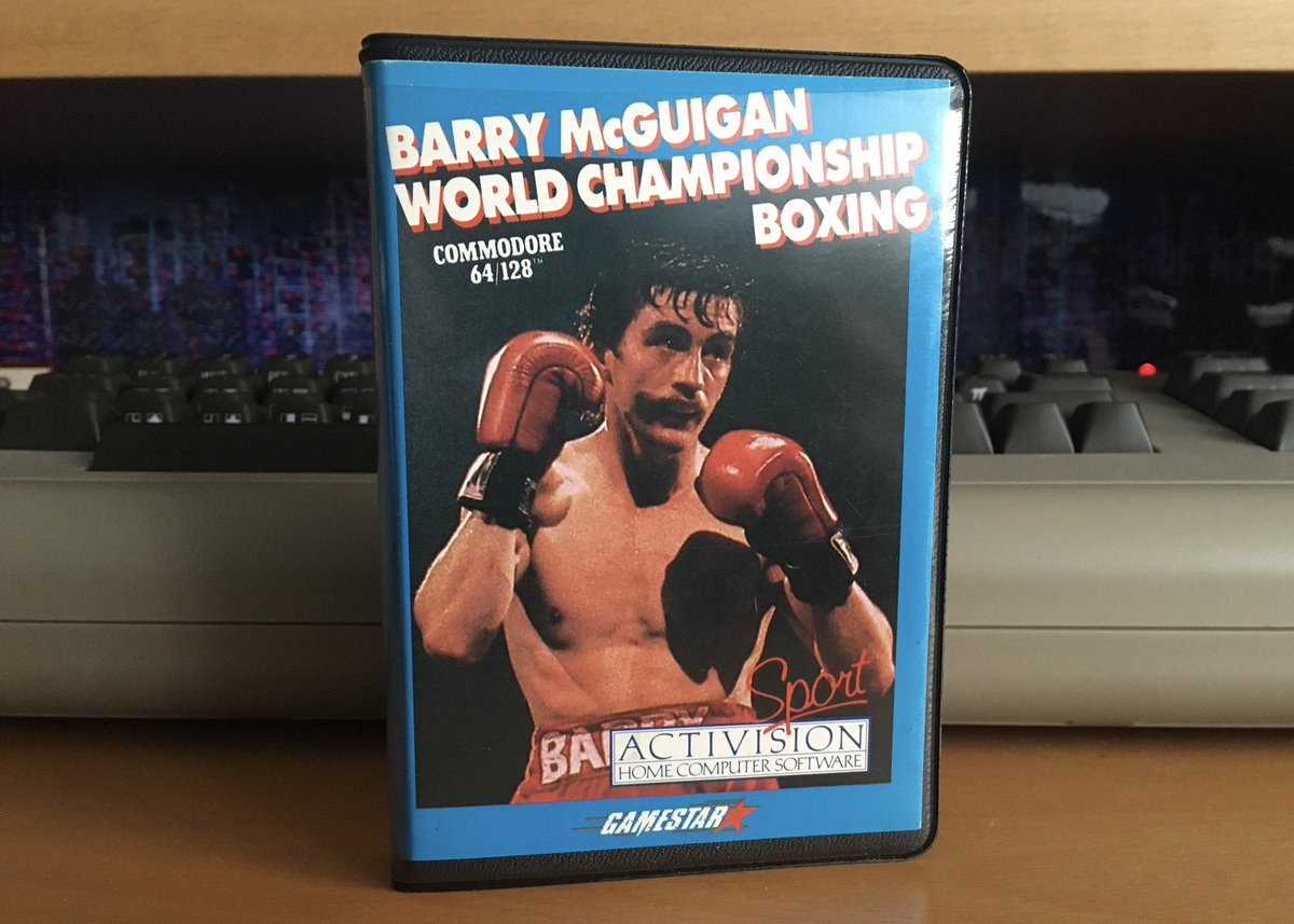 retroguybry's tweet photo. Barry McGuigan World Championship Boxing. It’s a decent Boxing game and the first #Commodore64 game I remember beating. #C64Sunday #RetroGames #C64 #ShareYourGames #GamersUnite https://t.co/dcKu6oWwoJ