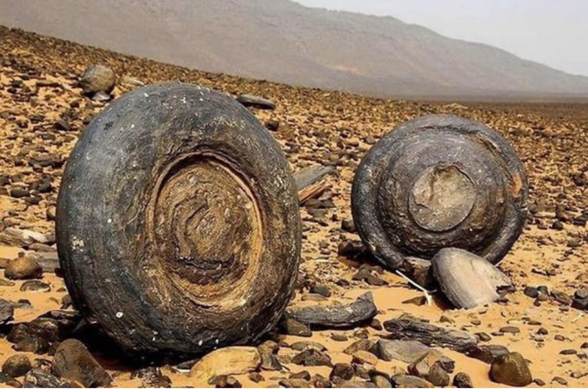 The million year old valley of the planets.

This is Wan Tikofi, Ghat.

The formations have mysterious origins and are radically different from other rocks on Earth.

They gradually grow, move and reproduce like living organisms, and after their break, concentric circles.