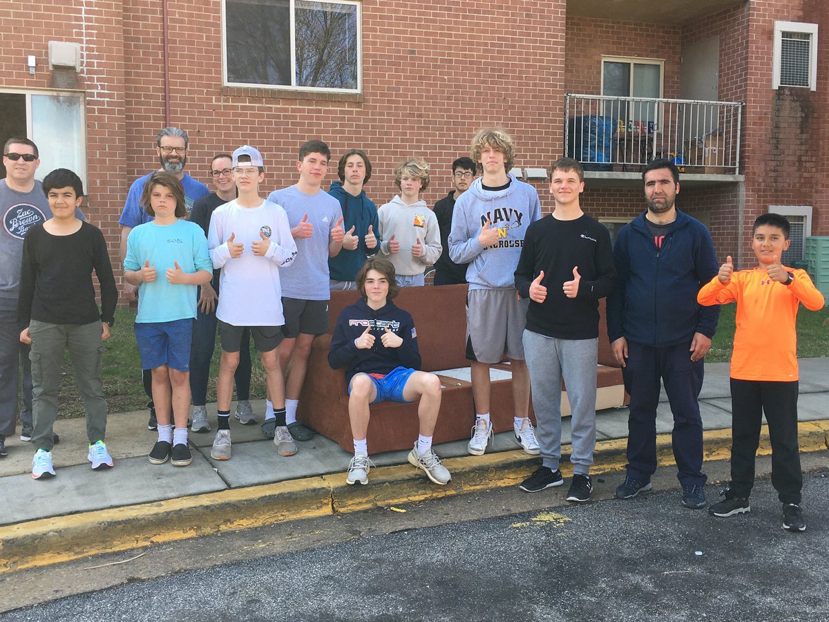 The AACS MEN’S LAX team helped to move 2 Afghan refugee families from Balt. to Glen Burnie this morning. Thank you <a href="/downtownhope/">Downtown Hope</a> and <a href="/joeytomassoni/">Joey Tomassoni</a> for this opportunity to serve. <a href="/aacsathletics/">AACS Athletics</a> #christianeducationmatters #aacsservice <a href="/ACSIUSA/">ACSI USA</a>