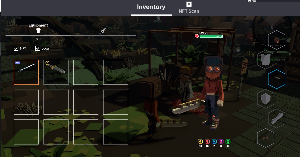 cypto_k's tweet photo. @TheSandboxGame I just participated in the daily #SandboxAlphaS2Contest for a chance to earn up to 1,000 $SAND! Starting March 19 - Gather the equipment. Check out my screenshot below!
👇 #SandboxAlphaS2 https://t.co/VQoGM3aOdO