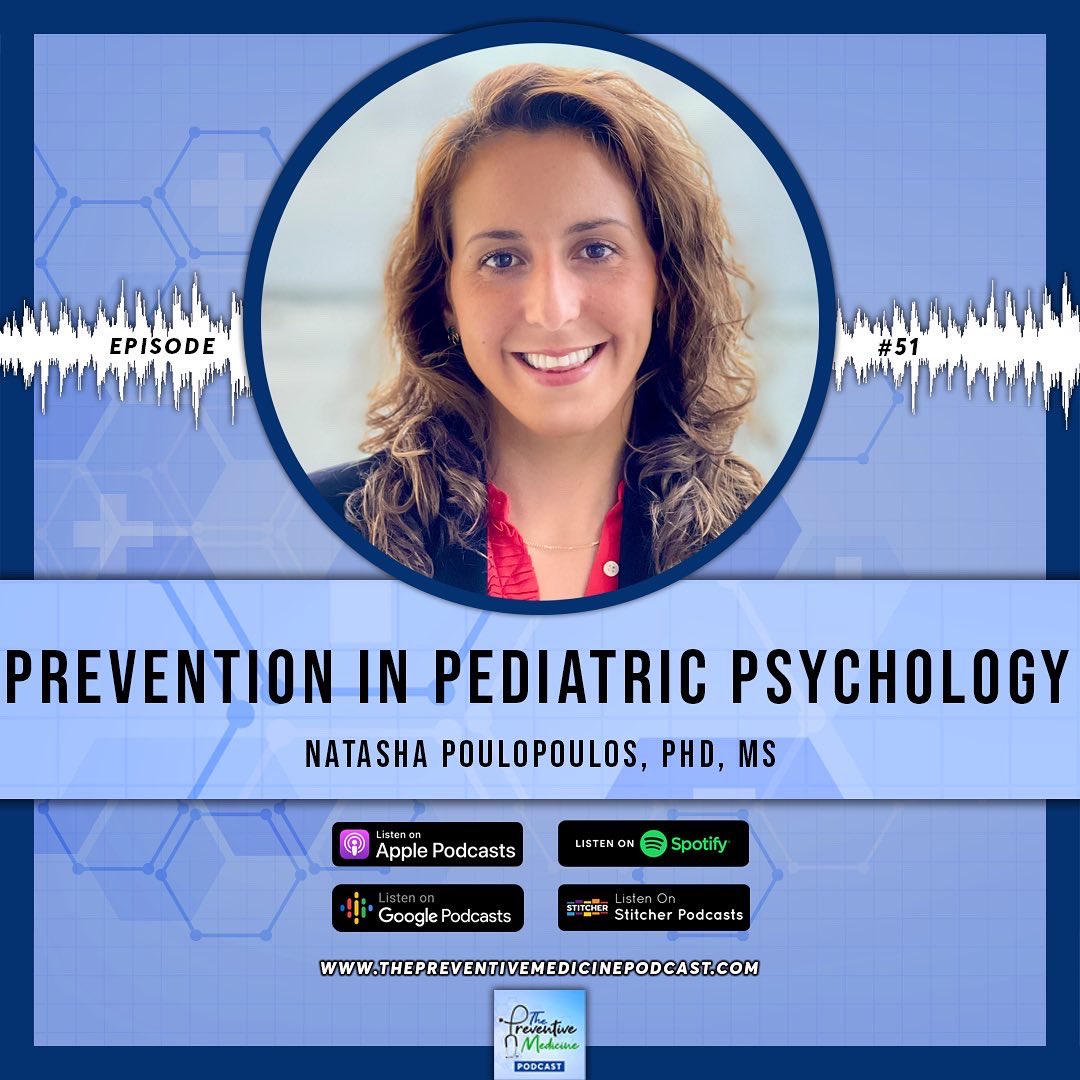 A brand new episode featuring <a href="/dr_tashp/">Natasha Poulopoulos, PhD</a> is now live! In this episode we take the deep dive into what’s really going on with pediatric mental health!

It’s now live on all podcast platforms. Check it out at

thepreventivemedicinepodcast.com/episode-51/