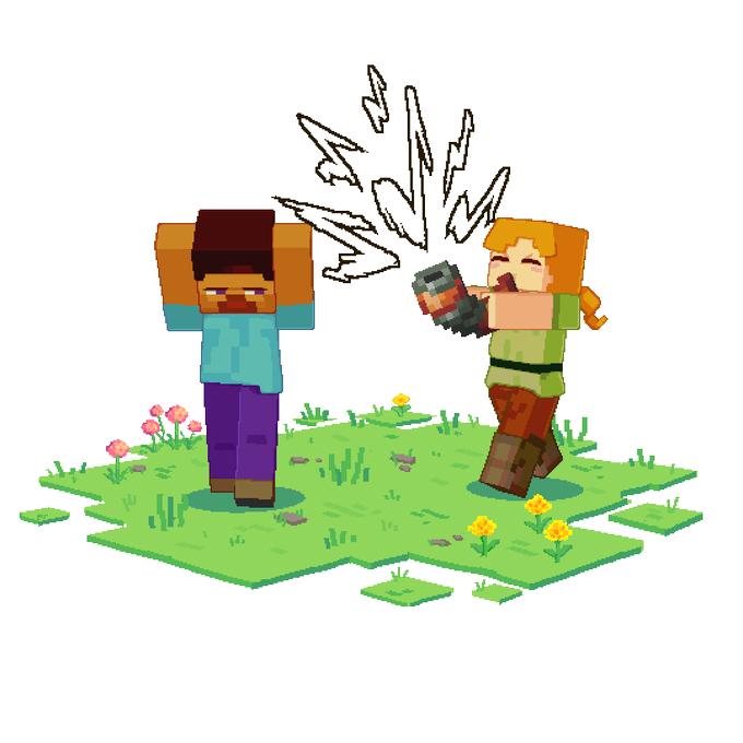 Minecraftsteveのtwitterイラスト検索結果