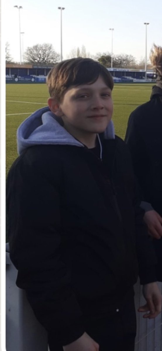 VictoriaDeanx's tweet image. The youngest now going to watch Billericay Town #won3-1 #hometown #footballmad #alfie